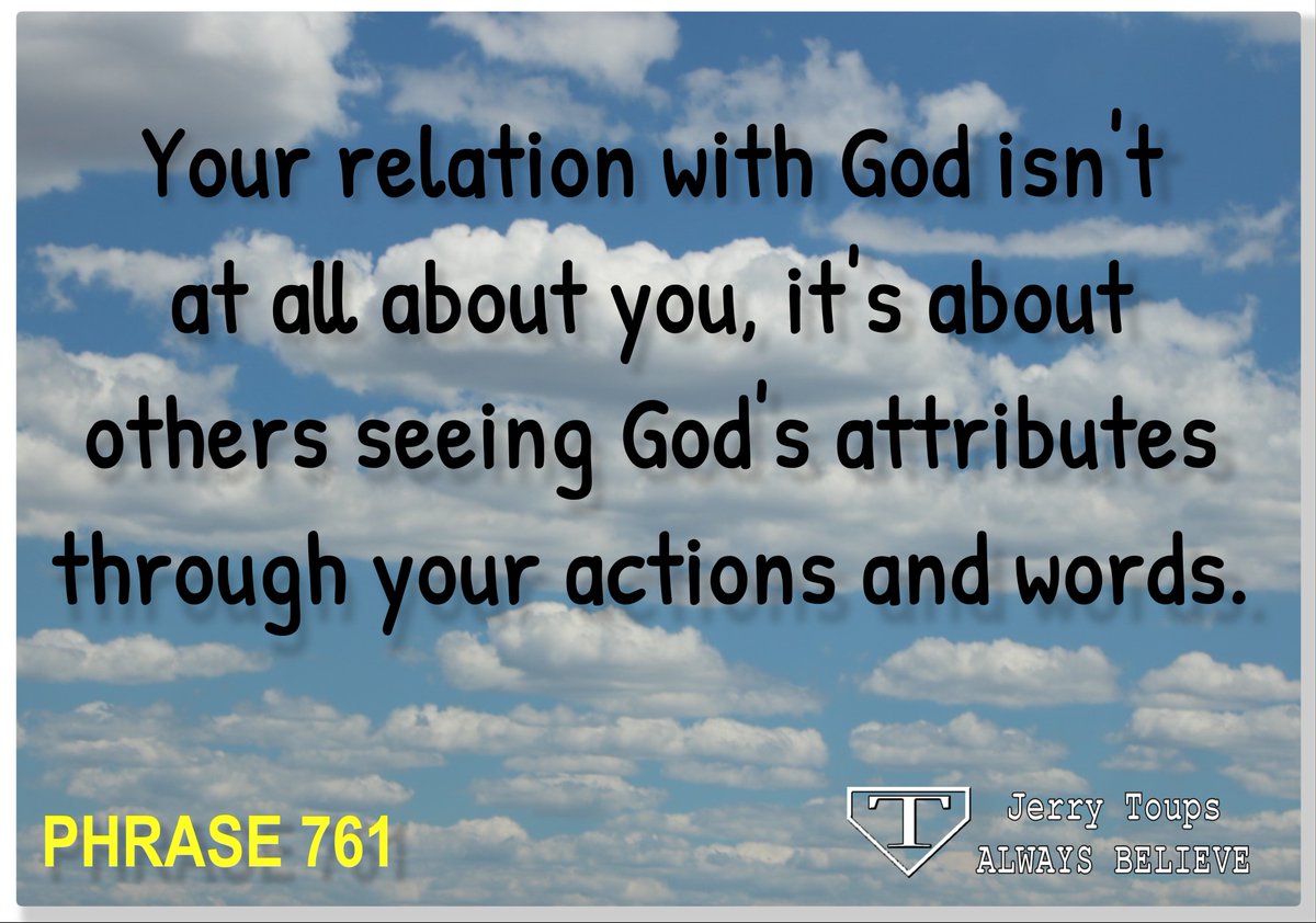 Toups_J's tweet image. The #AlwaysBelieve #InspiredPhrase of the day.
Sunday 4.26.26