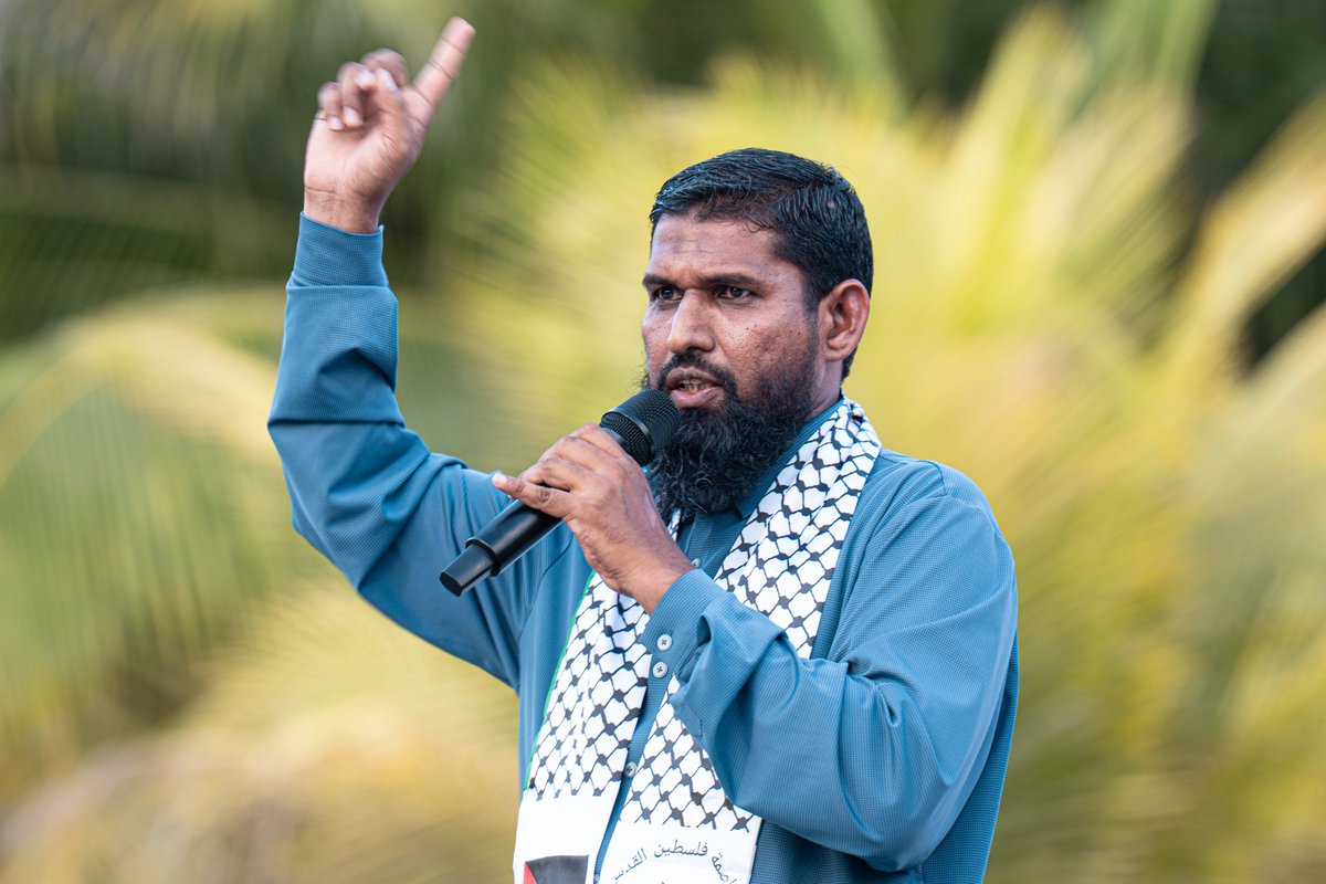 Isra_Assoc's tweet photo. އަނިޔާވެރި ޞަހްޔޫނީން ހައްޔަރު ކޮށްފައިވާ ފަލަސްޠީނުގެ އަސީރުންނަށް މަރުގެ އަދަބު ދިނުމަށް، އެ އަނިޔާވެރިން ނިންމި ނިންމުމާ ދެކޮޅުހަދައި، ފަލަސްޠީނުގެ ރައްޔިތުންގެ ޙައްޤުގައި އަޑު އުފުލުމުގެ ހަރަކާތް
17 އެޕްރީލު 2026 https://t.co/Q3dMdQTtqM
