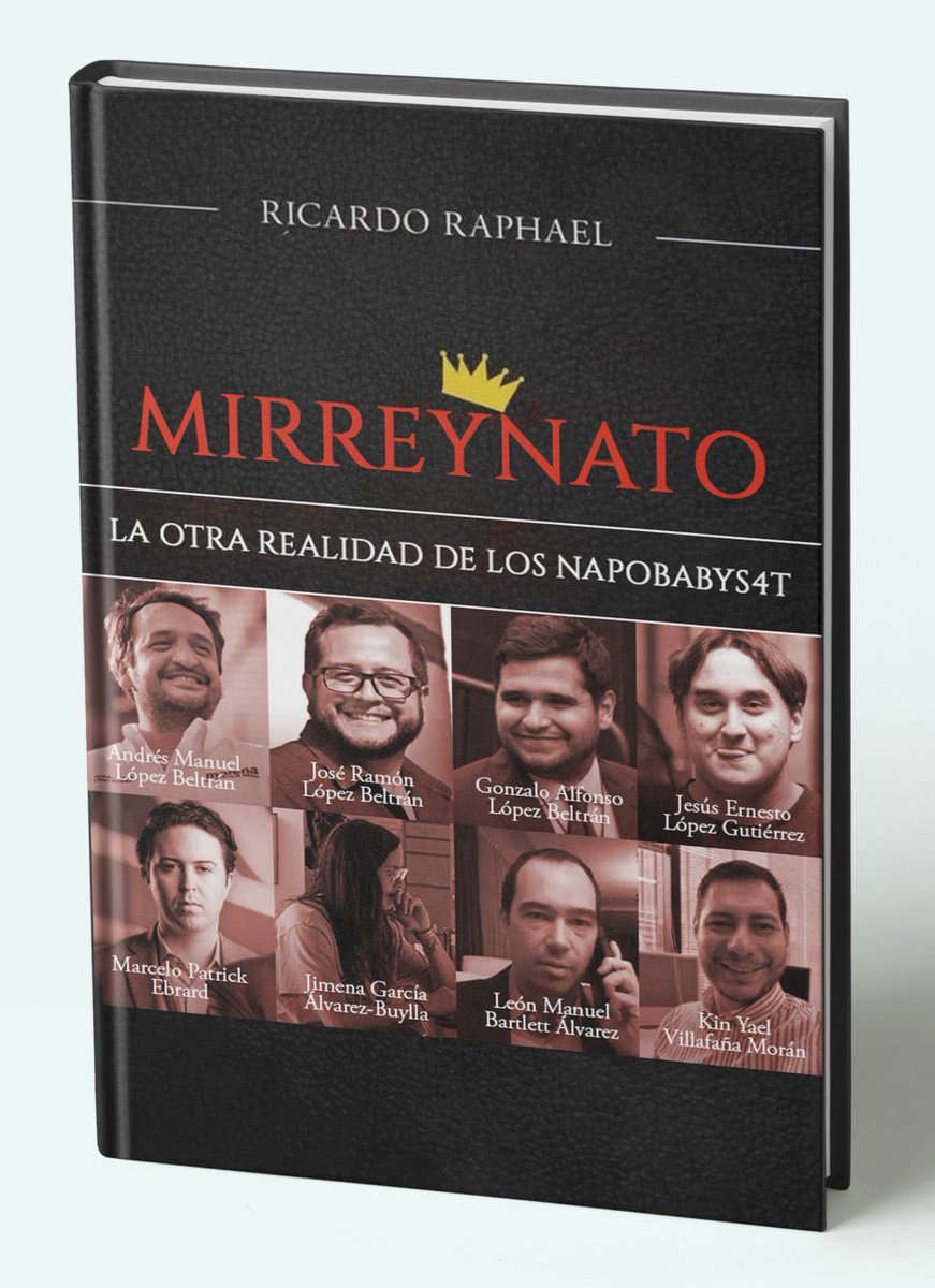 Ya salió el nuevo libro de <a href="/ricardomraphael/">Ricardo Raphael</a> sobre los Mirreyes de la 4T. Lo encuentran en <a href="/SandorMaraiCDMX/">Sándor Márai Librería CDMX</a> será un hitazo! <a href="/azucenau/">Azucena Uresti</a> <a href="/vampipe/">vampipe ⍨</a> <a href="/Mex_Libertario/">México Libertario 🐍</a>