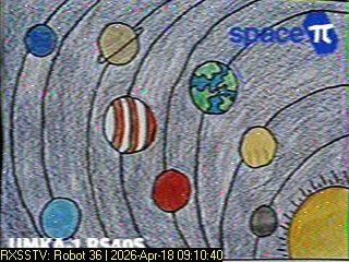 vk6ysf97230's tweet photo. UMKA-1 (RS40S) SSTV Decode
18 April 01:10 Z
Freq: 437.625 MHz FM
Mode: SSTV Robot 36
Antenna: Skew Planar Plane Antenna for 435MHz https://t.co/iA88EayIS7
Good quality SSTV image recovered
Tracking: https://t.co/HTjYiEroL1
#UMKA #sstv #RS40S https://t.co/SioK7Lk0Lq