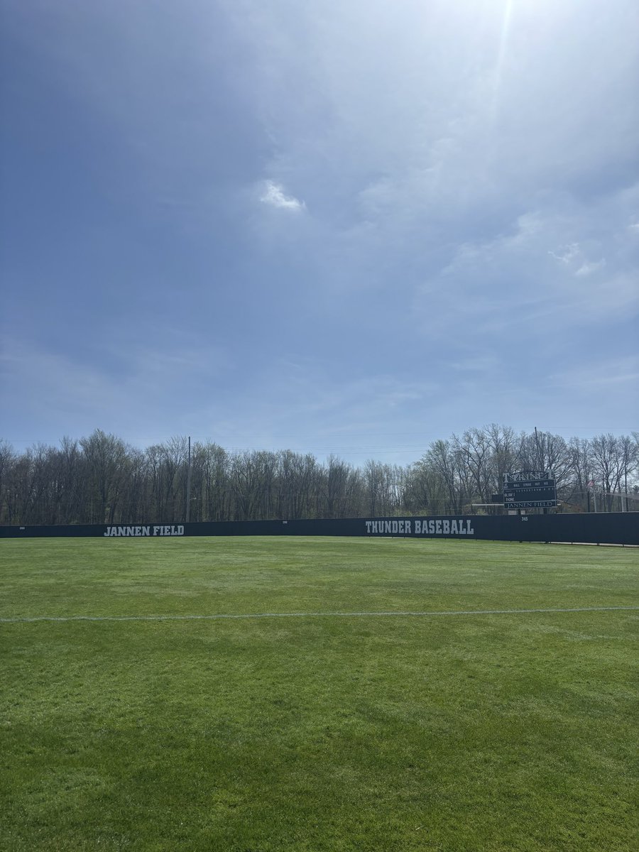 JohnSundgren23's tweet photo. The worst field in the MIAA got a little better since my time #d3baseball #olivet https://t.co/286efkXVUY