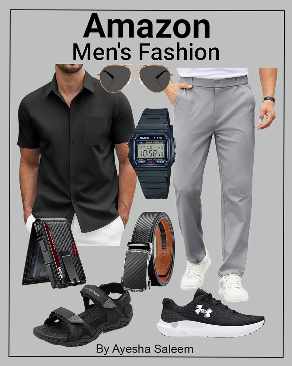 HumbleAttitude1's tweet image. Men's Fashion Finds on Amazon 
amazon.com/shop/ayeshades…
#ad #Amazon #amazonfinds #mensfashion #menswear #shirt #watch #sunglasses #shoes #sandals #belt #wallet