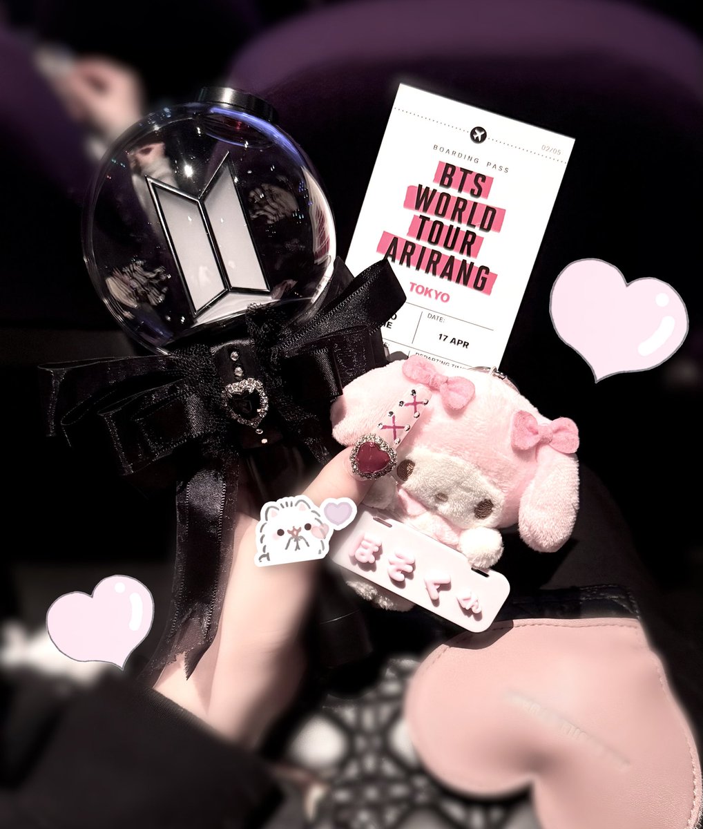 teplixd's tweet photo. ARIRANGライビュ行ってきたよ😽💘
やっぱりずっとホソクさんがスキだなぁт т
hooliganカッコよすぎて早く叫びたいラップ中のホソクさんの顔も早く見たいよ〜（^ ̥_  ̫ _ ̥^）🎵 https://t.co/PNsSGoGTMt