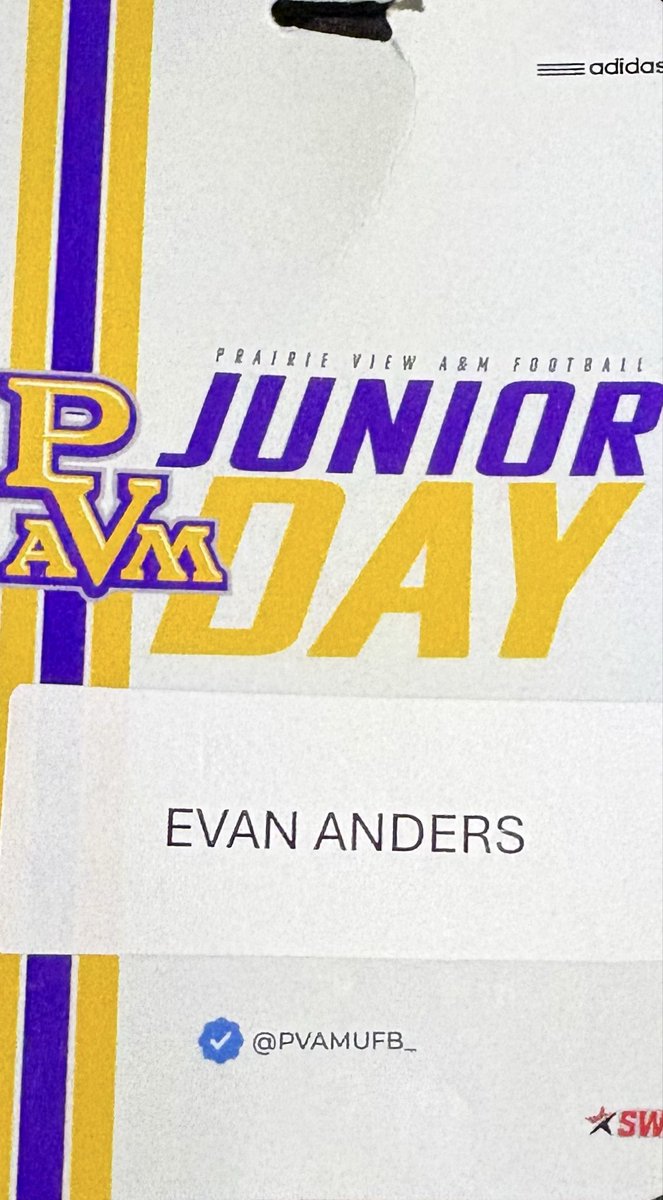EvanAnders27's tweet photo. Had an amazing time today at @pvamufb_ Spring Game. Got to meet some great coaches that provided great insight on the game and life. Also got to experience the great culture and atmosphere! #FinishTheFight

@RoundRockFB @cmoorefrog @briley93 @9ine0Elite https://t.co/2apU47Jsj1