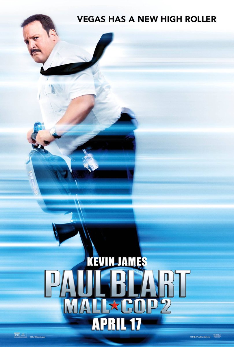FilmNewsNos's tweet photo. π¬MOVIE HISTORY: 11 years ago today, April 17, 2015, the movie βPaul Blart: Mall Cop 2β opened in theaters!
@KevinJames #RainiRodriguez #NealMcDonough @DavidHenrie #ShirleyKnight #DaniellaAlonso @LoniLove #DBWoodside @EVerastegui #NicholasTurturro #GaryValentine #AndyFickman https://t.co/JtYdbBeRFm