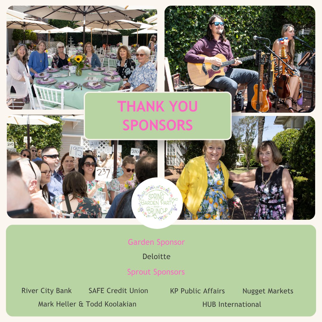 SactoKidsHome's tweet photo. We’re so grateful for our incredible sponsors who make events like this possible! 💙

Tickets are still available — but going fast. Don’t miss it: https://t.co/HULViNMLVX #springbrunch 

#sacramentofamilies #sacramentoevents #nonprofitevent https://t.co/UHFVQpT5rm