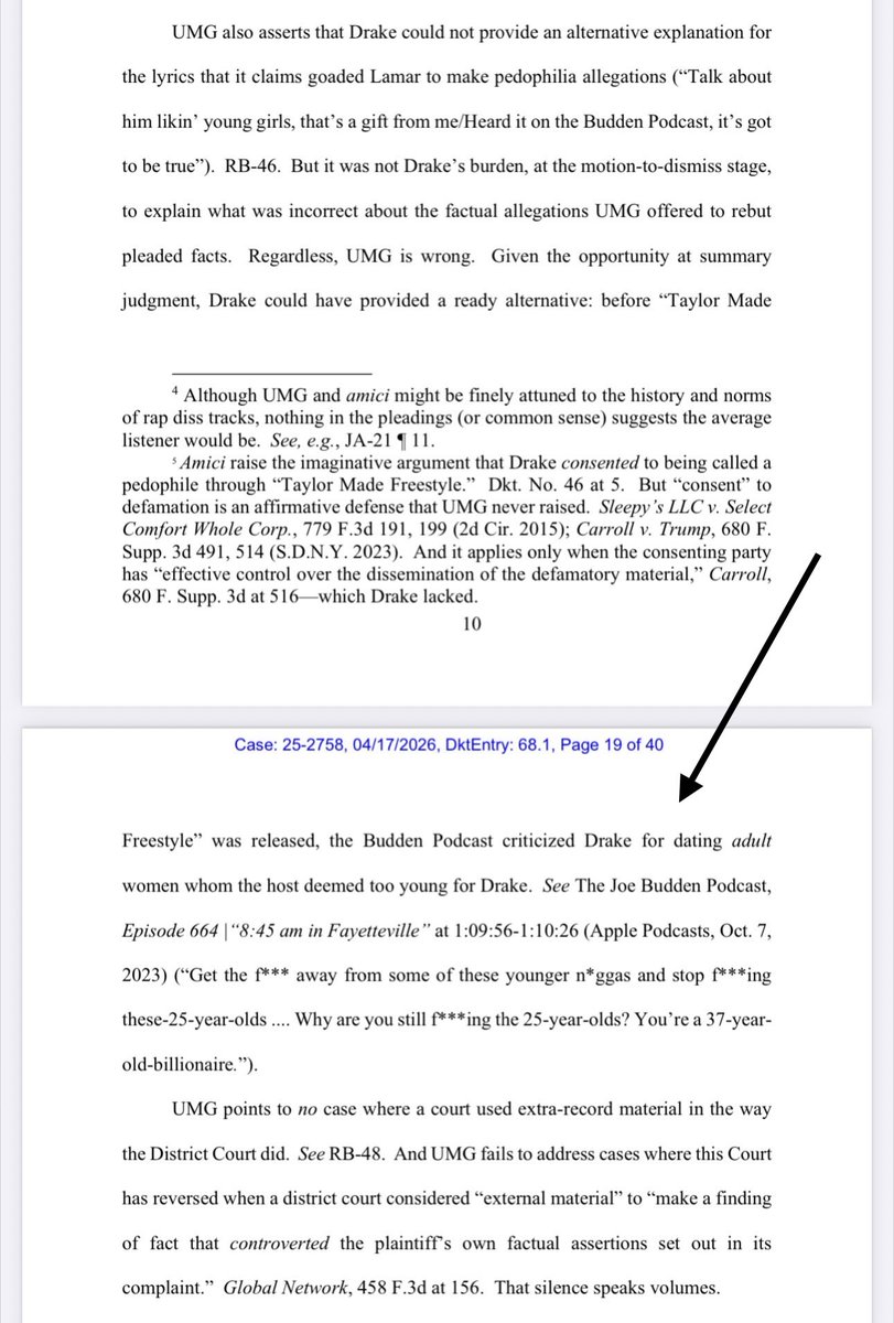 The OVO Docket tweet media