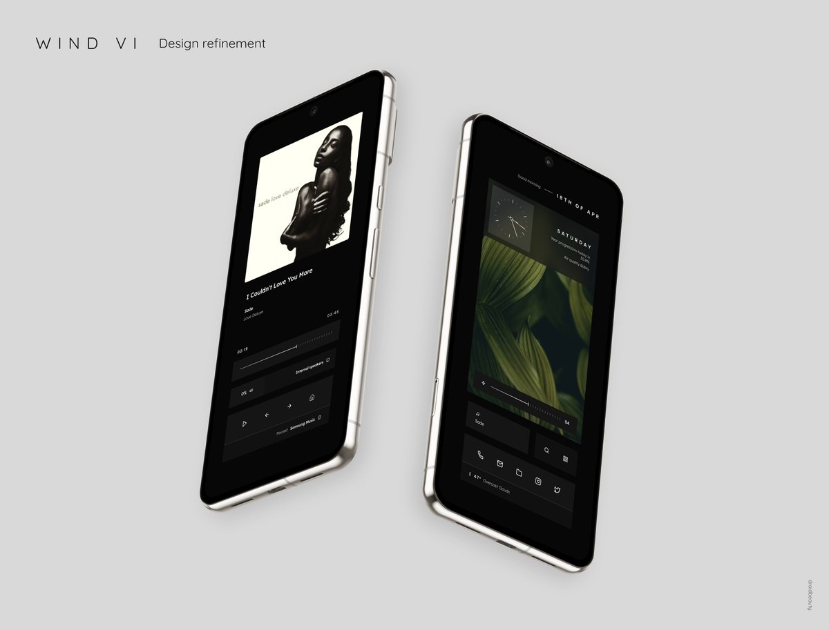 droidbeauty's tweet image. 👀

Incoming upgrades for Wind VI - refined layout &amp;amp; typography, new animations, tweaked blur effects

Coming with update 8.9 ✨
→ bit.ly/WindKLWP

#klwp #theme #ui #setup #homescreen #minimal #wallpaper #aesthetic #androidtheme #kustom