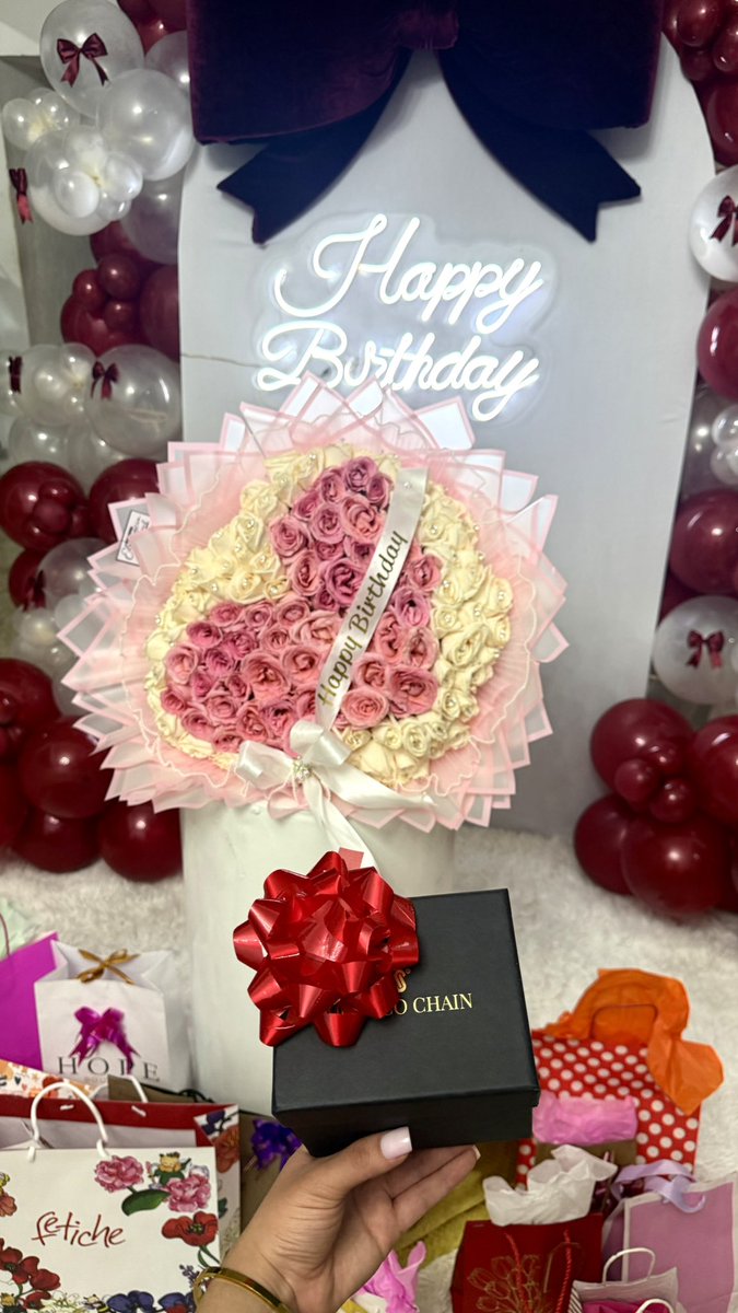 mariangelesg16's tweet photo. Consentida y feliz 🎂❤️ https://t.co/COhDY35QDO