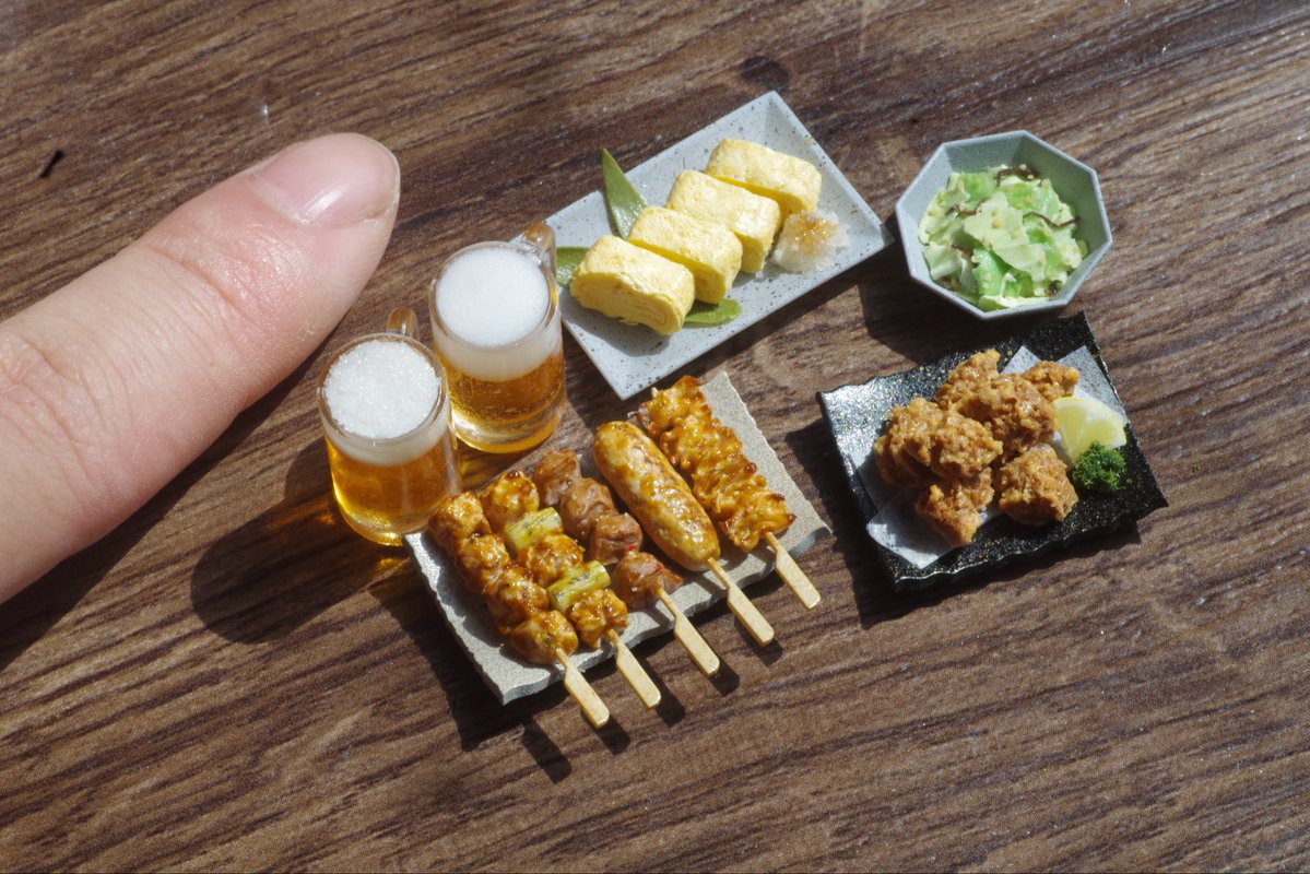 とどろきまる@ミニチュアフード tweet media