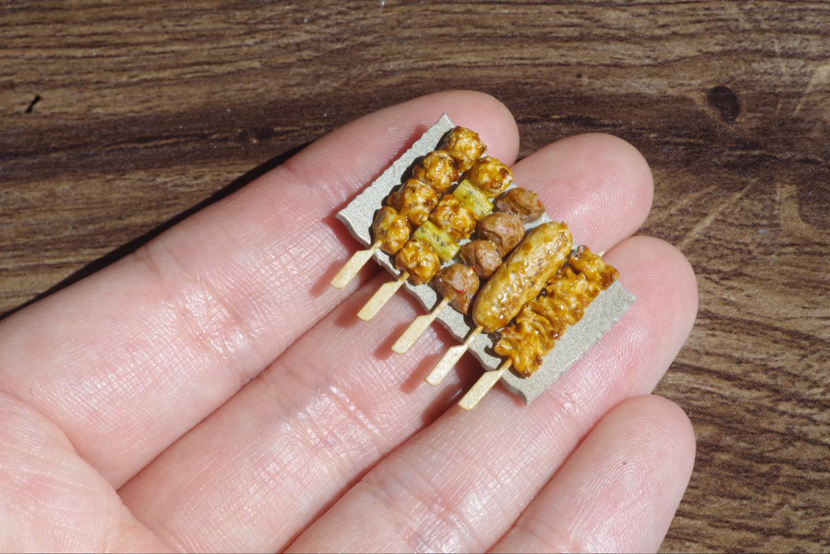 とどろきまる@ミニチュアフード tweet media