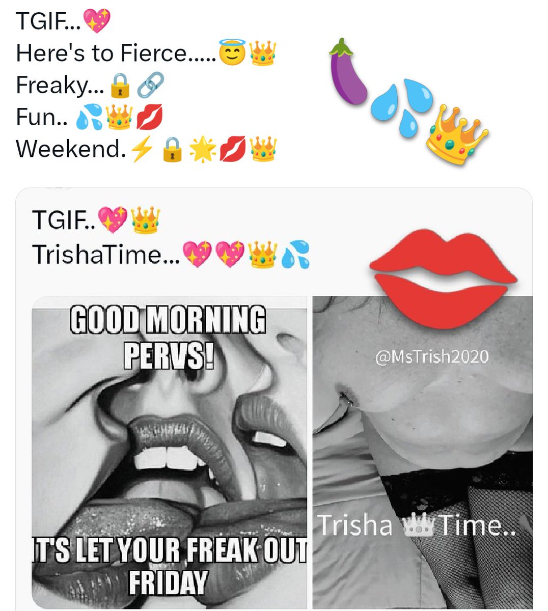💋✨👑Trisha👑✨💋 tweet media