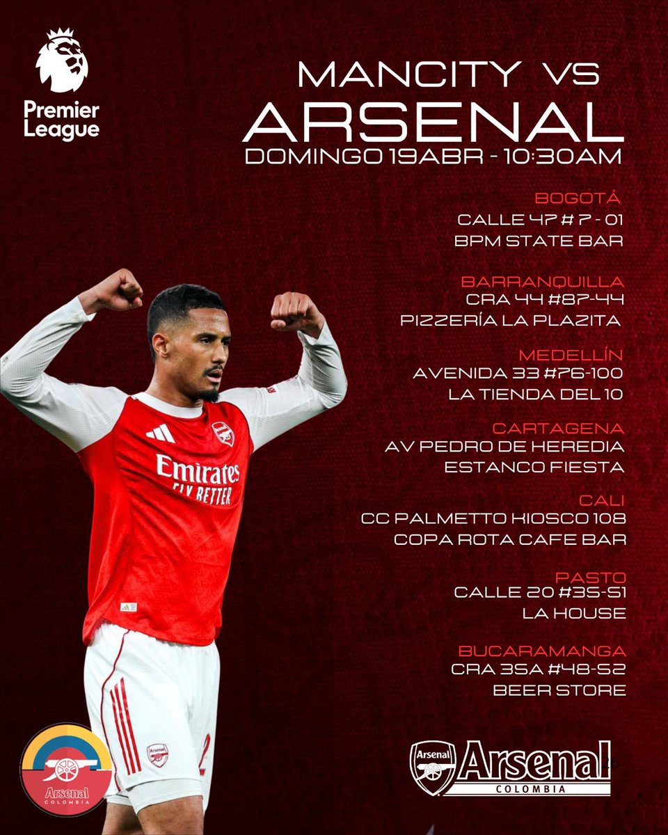 Colombia Gunner tweet media