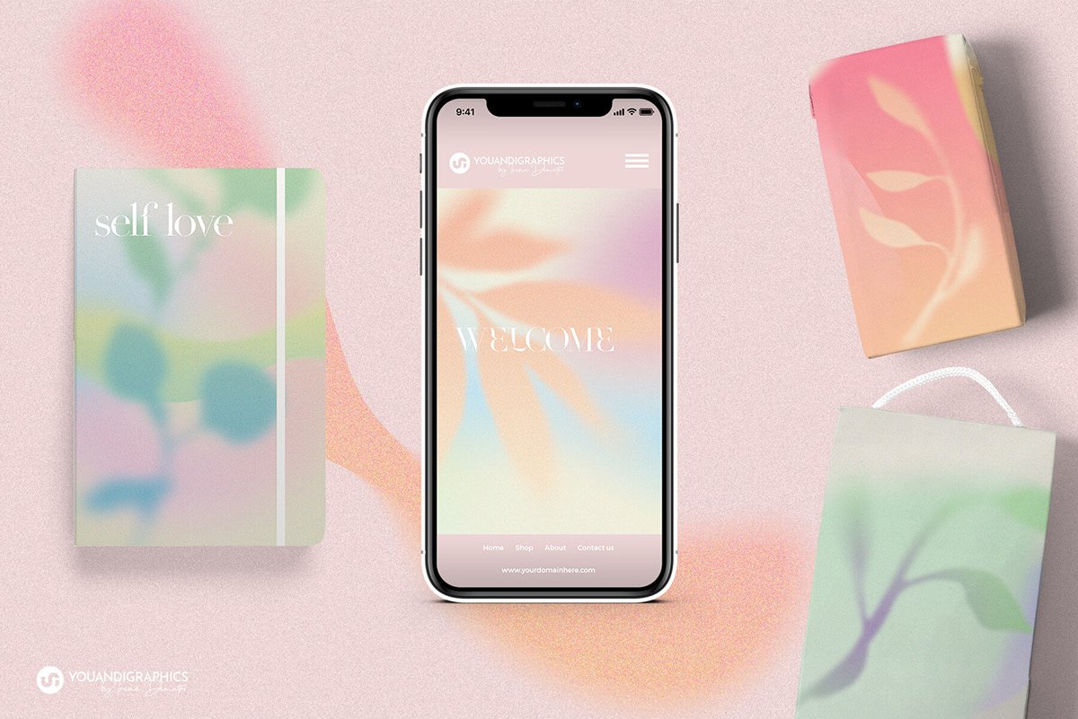 designeour's tweet image. Useful for activists, and #empowerment groups.
#Colorful #Grainy #Gradient 
#Backgrounds by Irene Demetri designeour.com/colorful-grain…