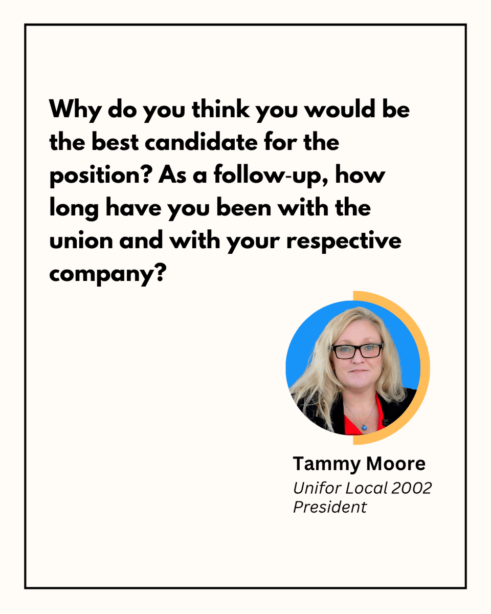 THDM02's tweet photo. Q: "Why do you think you would be the best candidate for the position?" My answer ⬇️ https://t.co/K1FcIKbrXC
