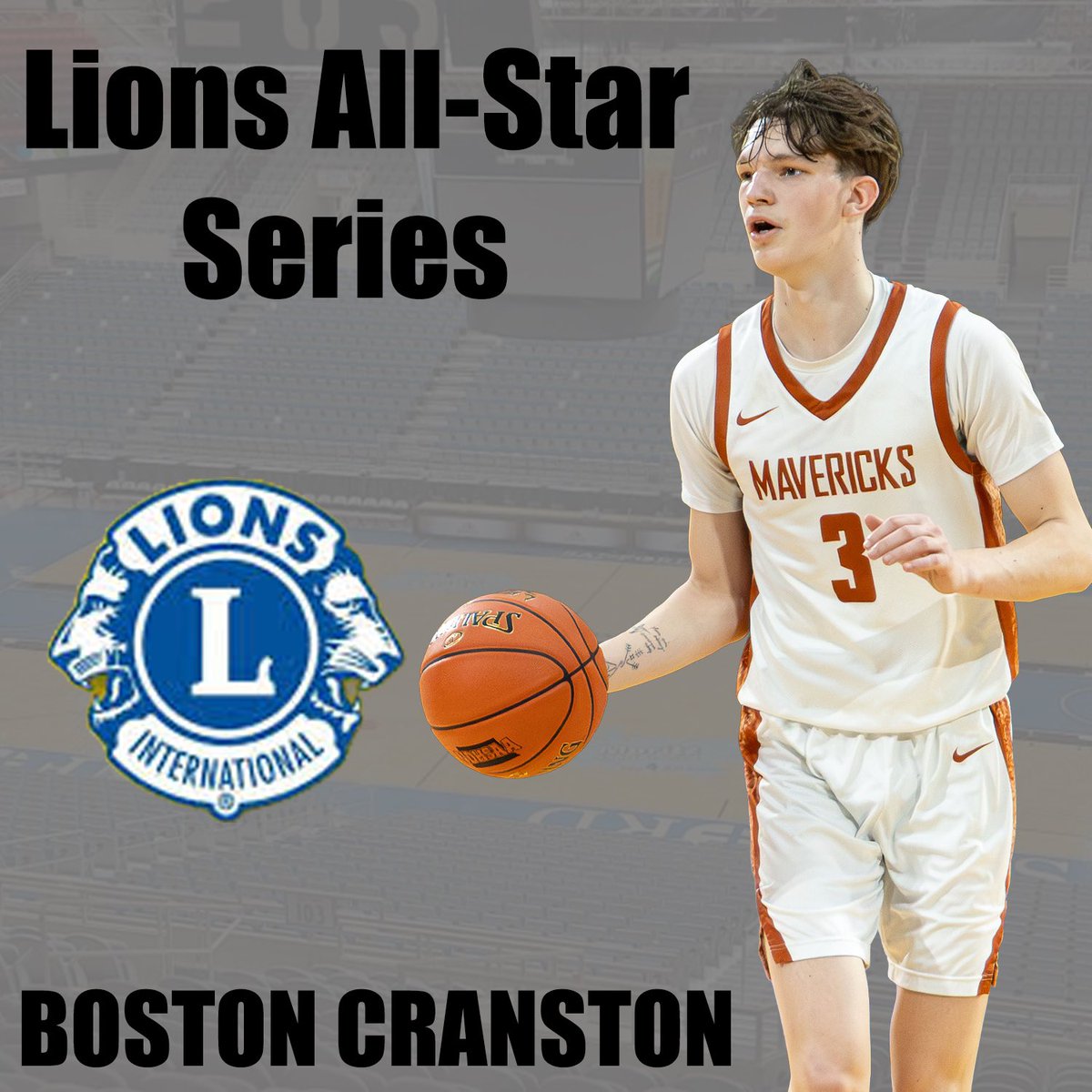 DHSMavsHoops's tweet photo. Congrats to @CranstonBoston3 on being selected to play in the Lions Basketball All Star series!  The games will take place on July 8 in Bismarck and July 9 in Fargo. https://t.co/DmjkqXjEXT