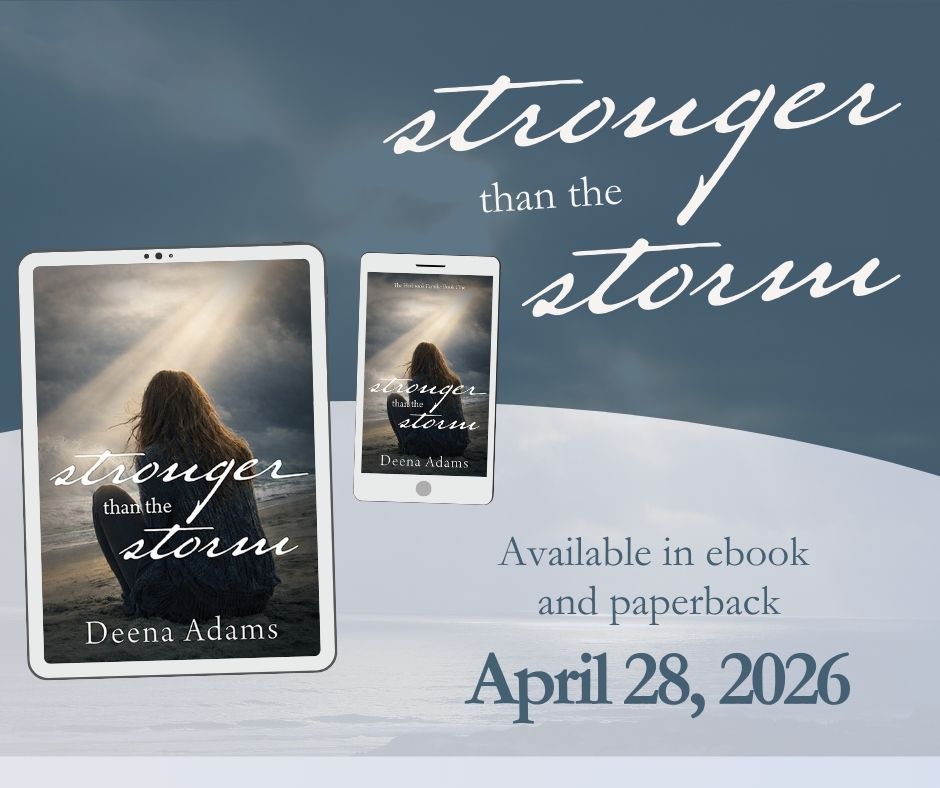 forestidylls's tweet photo. Ebook reader? Paperback? Either way, Stronger than the Storm by @Deenamadams releases soon! Preorder the eBook by April 26 to save $1 off the regular price. Paperback available April 28.

#strongerthanthestorm #STTS #deenaadams #womensfiction #scriveningspress https://t.co/nuiP3LvFgK