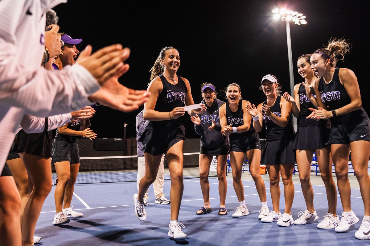 TCU Women's Tennis tweet media
