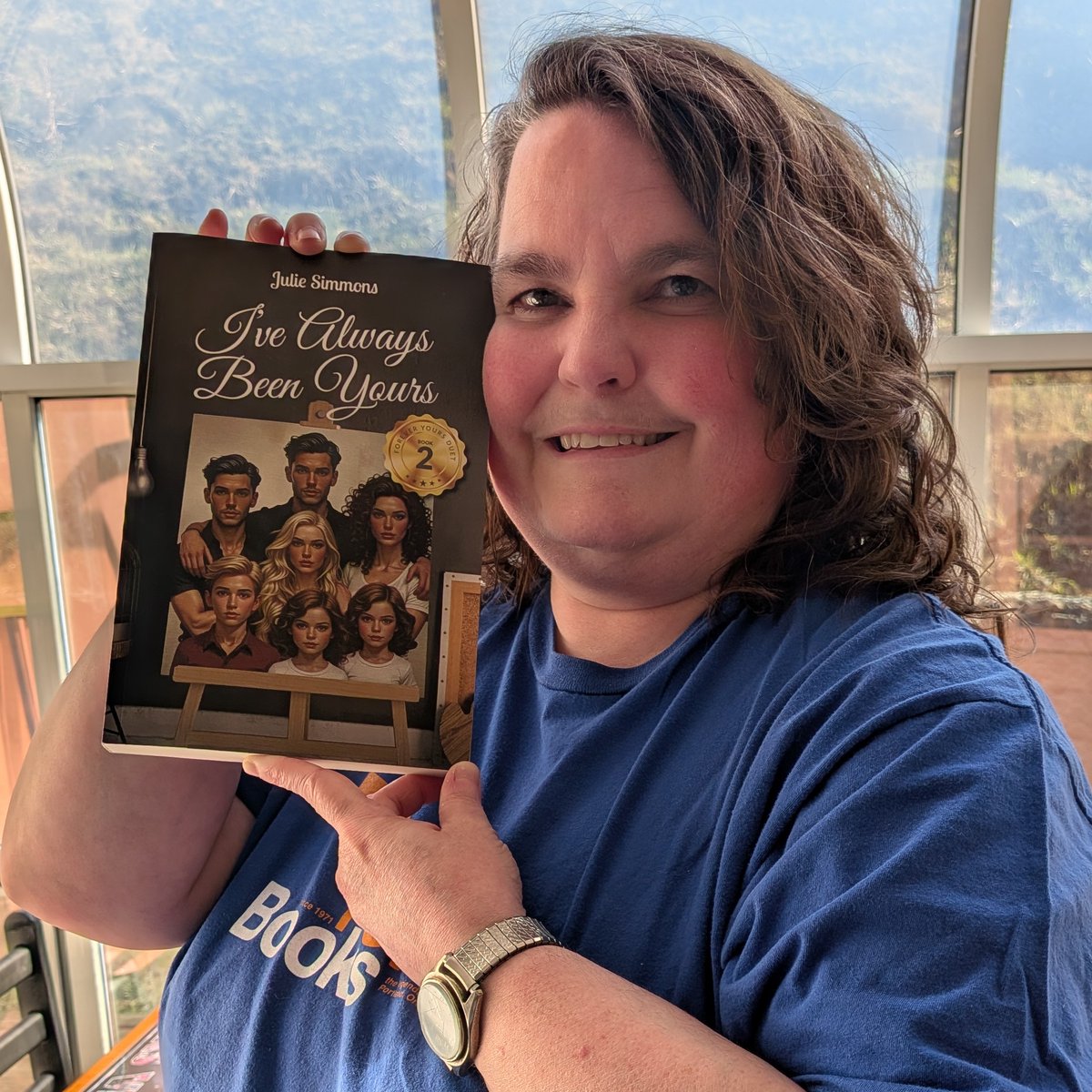 SimmonsJul92655's tweet image. Got my first shipment of my new book today. This is my third time down this road and it never gets old. #firstcopy #booklaunch #newbookrelease #romanceduet #romancebookduet