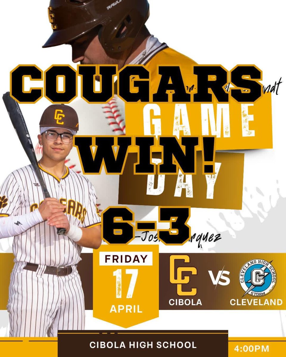 Cibola Cougars Baseball tweet media
