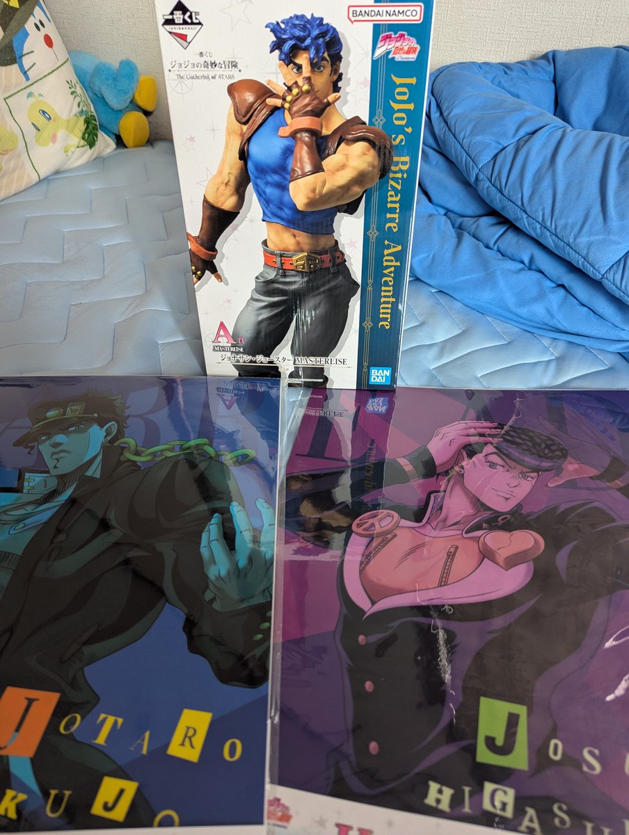 #ジョジョ　#一番くじ
ジョナサンを引きました。