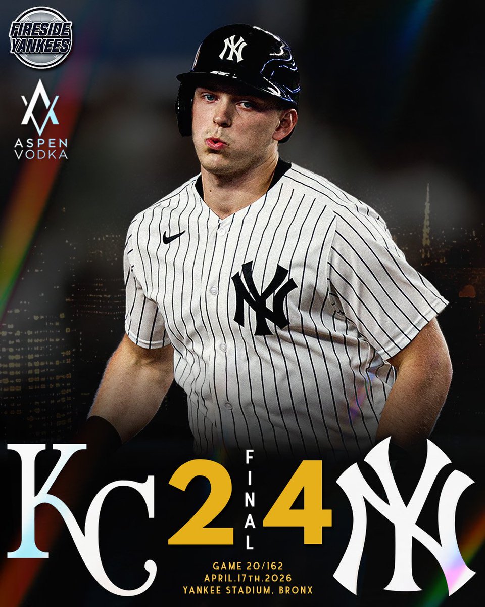 FiresideYankees's tweet image. PLAY THE SONG!!!

Ben Rice &amp;amp; RYAN MCMAHON go deep behind a STRONG start from Cam Schlittler!

#Yankees #RepBX