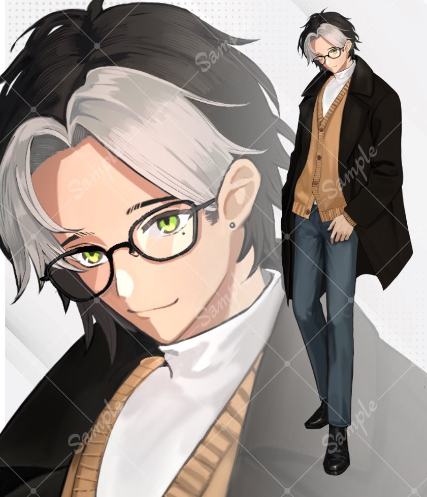 に〜む@全身立ち絵屋さん🪻 tweet media