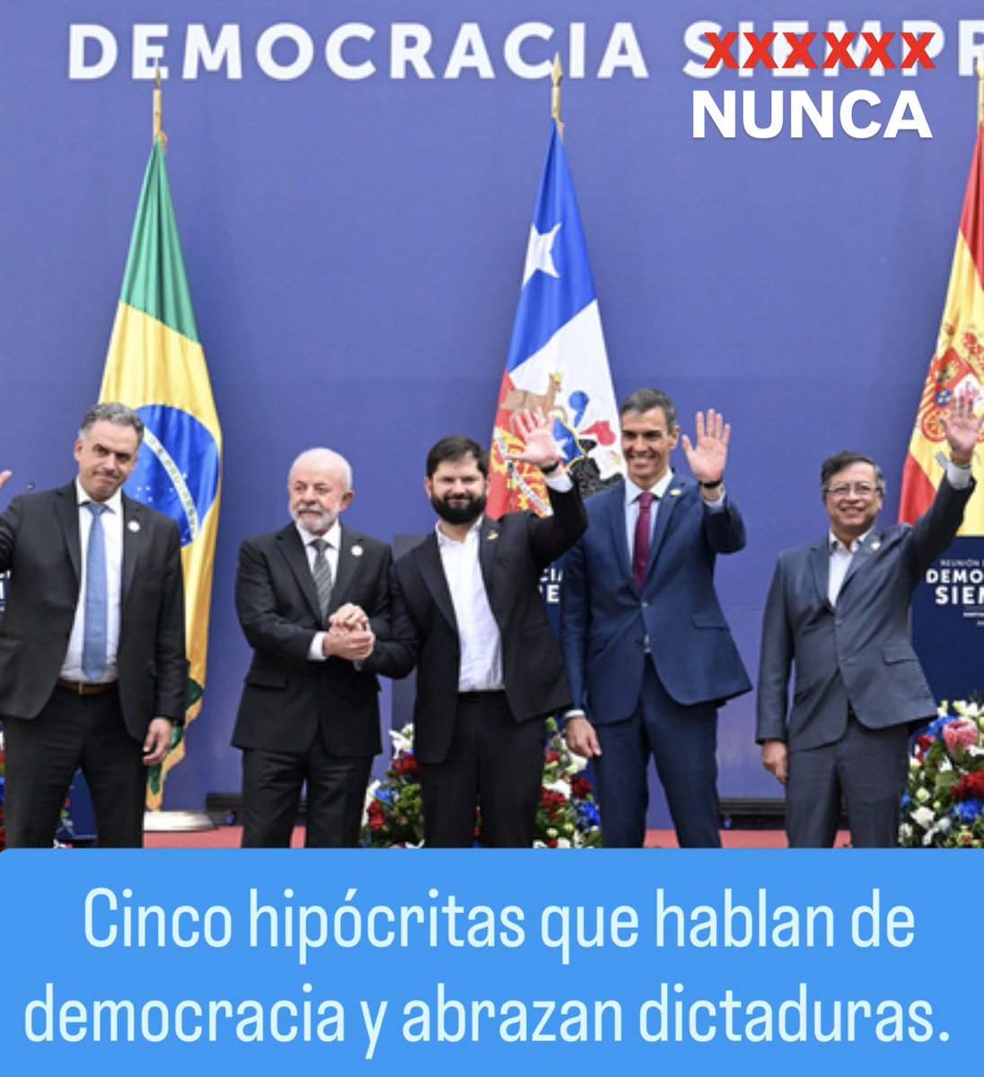 Es realmente necesario que Uruguay esté en ese grupo de antidemócratas, corruptos y narcos? 
Cual es el beneficio?