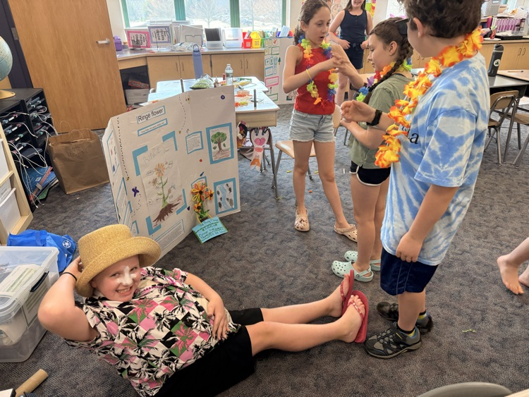 HPClough's tweet image. Ready for the beach while also working on a science project presentation?! #HPClough #spiritweek