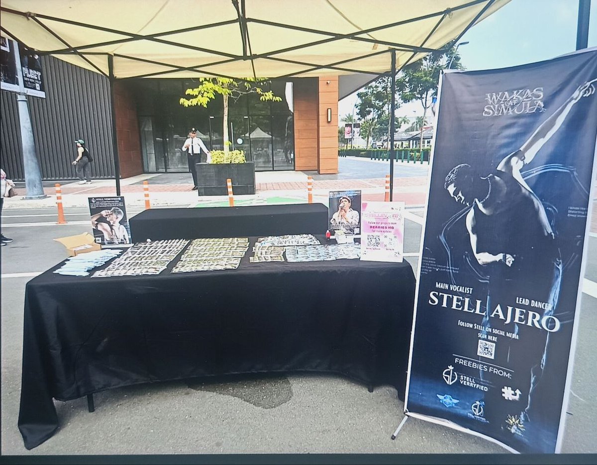 📍 Fanzone Table #1: Come get your freebies! 🎁

​More stock is coming soon—see you there!

D-DAY SB19 WAS CONCERT FINALE
<a href="/SB19Official/">SB19 Official</a> #SB19
<a href="/stellajero_/">Stell Ajero</a> 
#Stell #SB19_STELL