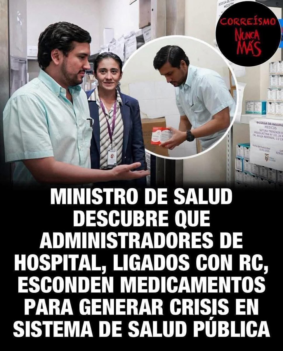 Tenían que ser del GDO RC5 , no les importa el pueblo , les importa solo ellos y retomar el poder a toda costa, atacan al gobierno de Noboa, a todo se oponen , todo es no, siembran el caos . !Perversos! 
#CorreismoNuncaMas