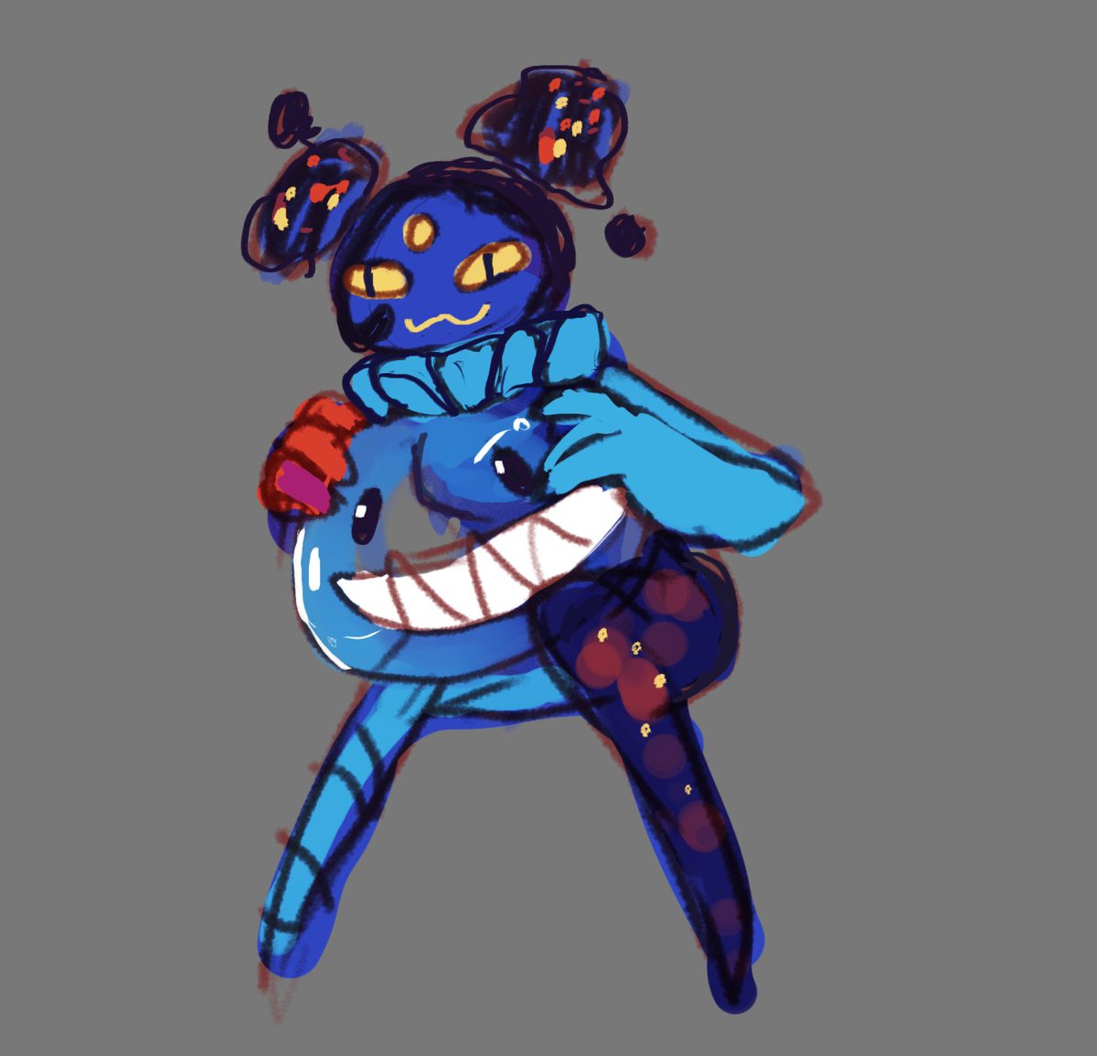 usiosimonk's tweet image. Just two chaotic ai buddies just chilling #tadcoc #tadcbubble