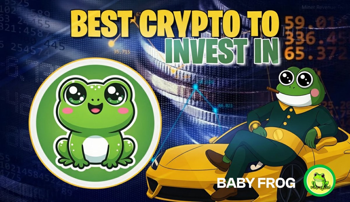 $BABYFROG is showing the kind of grit that wins long term.

Be early 🤑🤑🤑