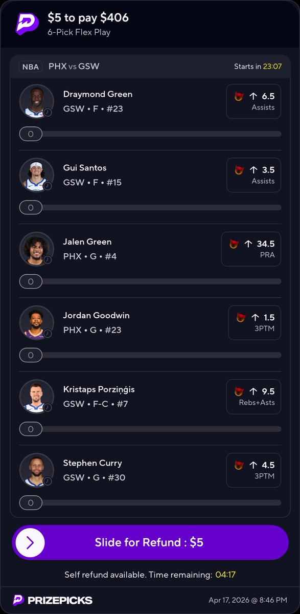 Lo_Limp's tweet image. prizepicks.onelink.me/gCQS/shareEntr…
@PrizePicks #NBA #Demons 😈🤺🔥🔥🔥