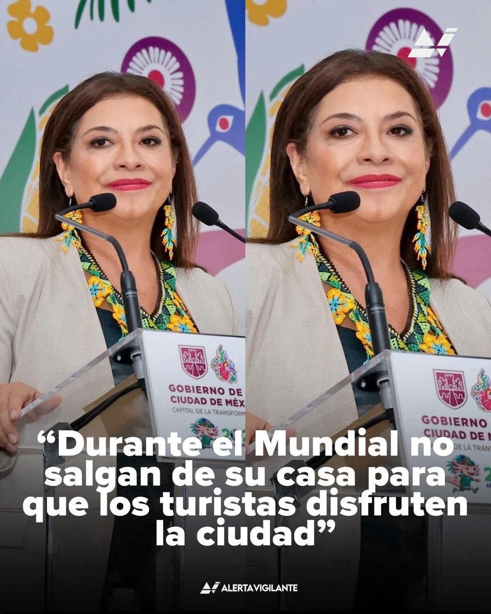 🤣🤣🤣 ... pinches #chairos afean la Ciudad ...

Está #Lencha debería quedarse encerrada en su casa para que no diga tantas idioteces ...

<a href="/ClaraBrugadaM/">Clara Brugada Molina</a>