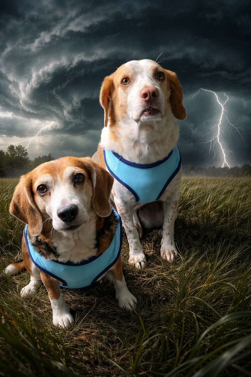 livewellian's tweet image. Friends in the path of these storms, stay safe. We are sending you weather wise vibes. Mom is watching @ryanhallyall, he will keep ya updated. ⚡️🐶🌪️
#RescueHounds #XFam #StaySafe #SevereWeather #tornado
