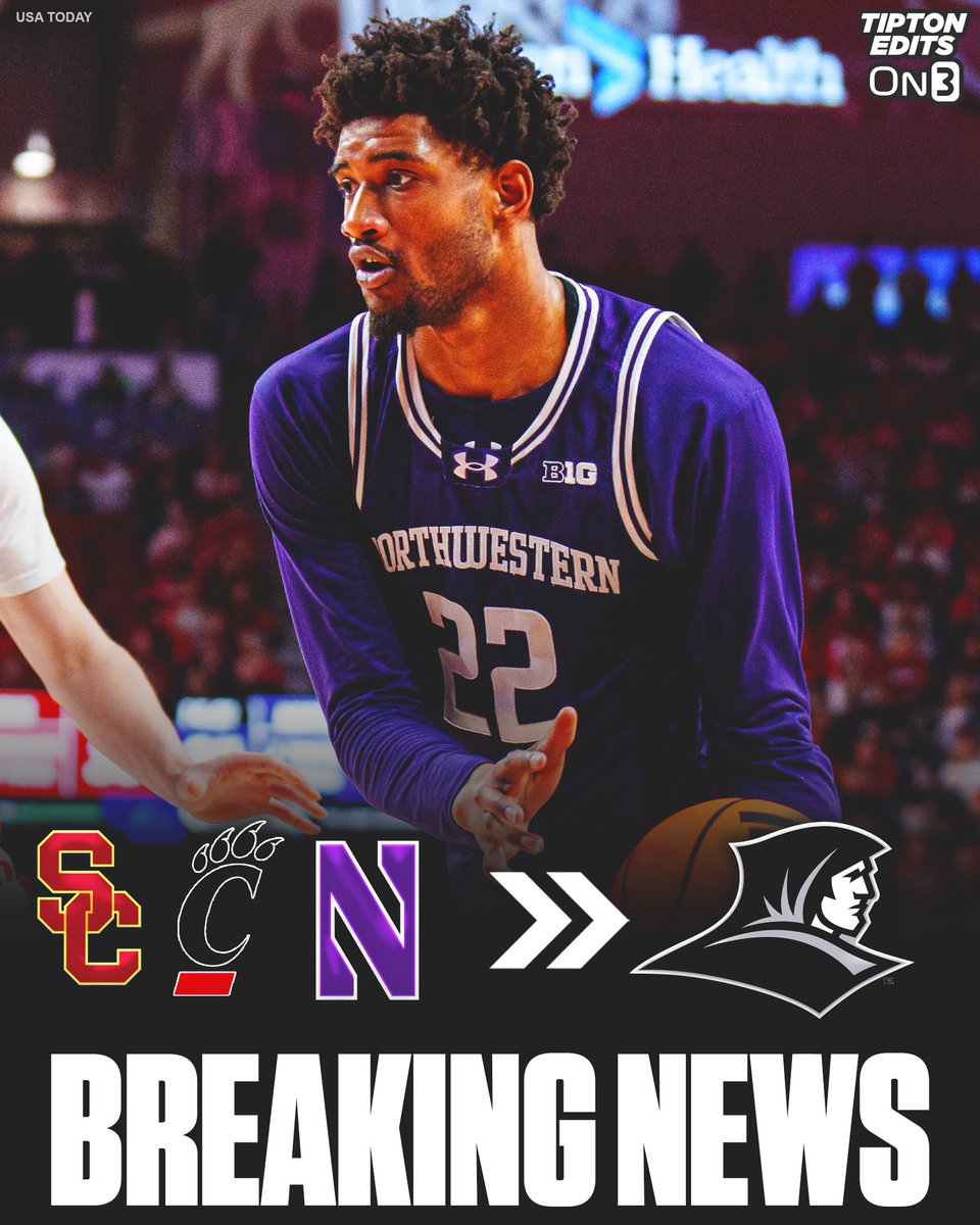 JoeTipton's tweet image. NEWS: Northwestern transfer big man Arrinten Page has committed to Providence, source confirmed to @On3. 

The 6-11 junior averaged 10.2 points and 4.5 rebounds per game this season. Made previous stops at USC and Cincinnati. First by @JonChep. 

on3.com/transfer-porta…