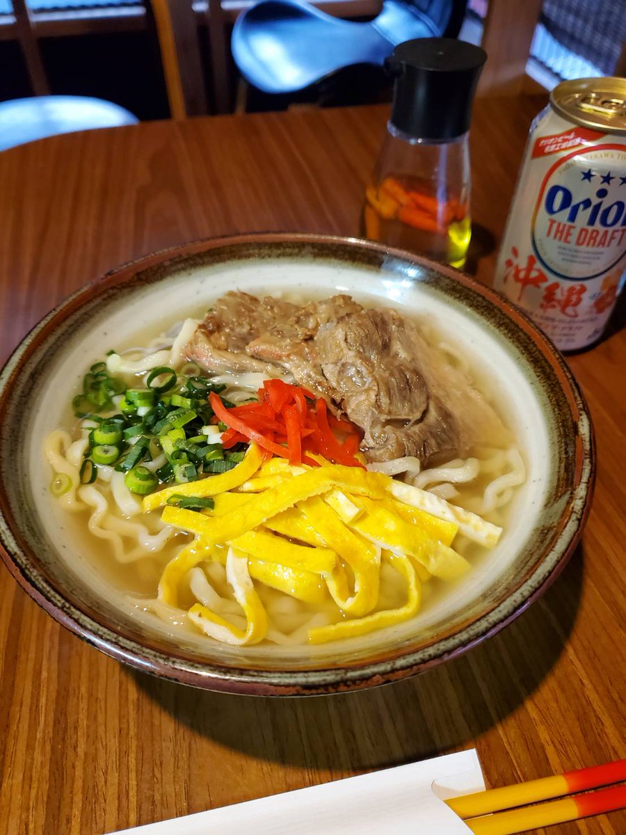 yonekawa4793's tweet photo. ソーキそば🍜＆タコス🇲🇽
１１時３０〜夜９時まで https://t.co/YKes7cWTdK