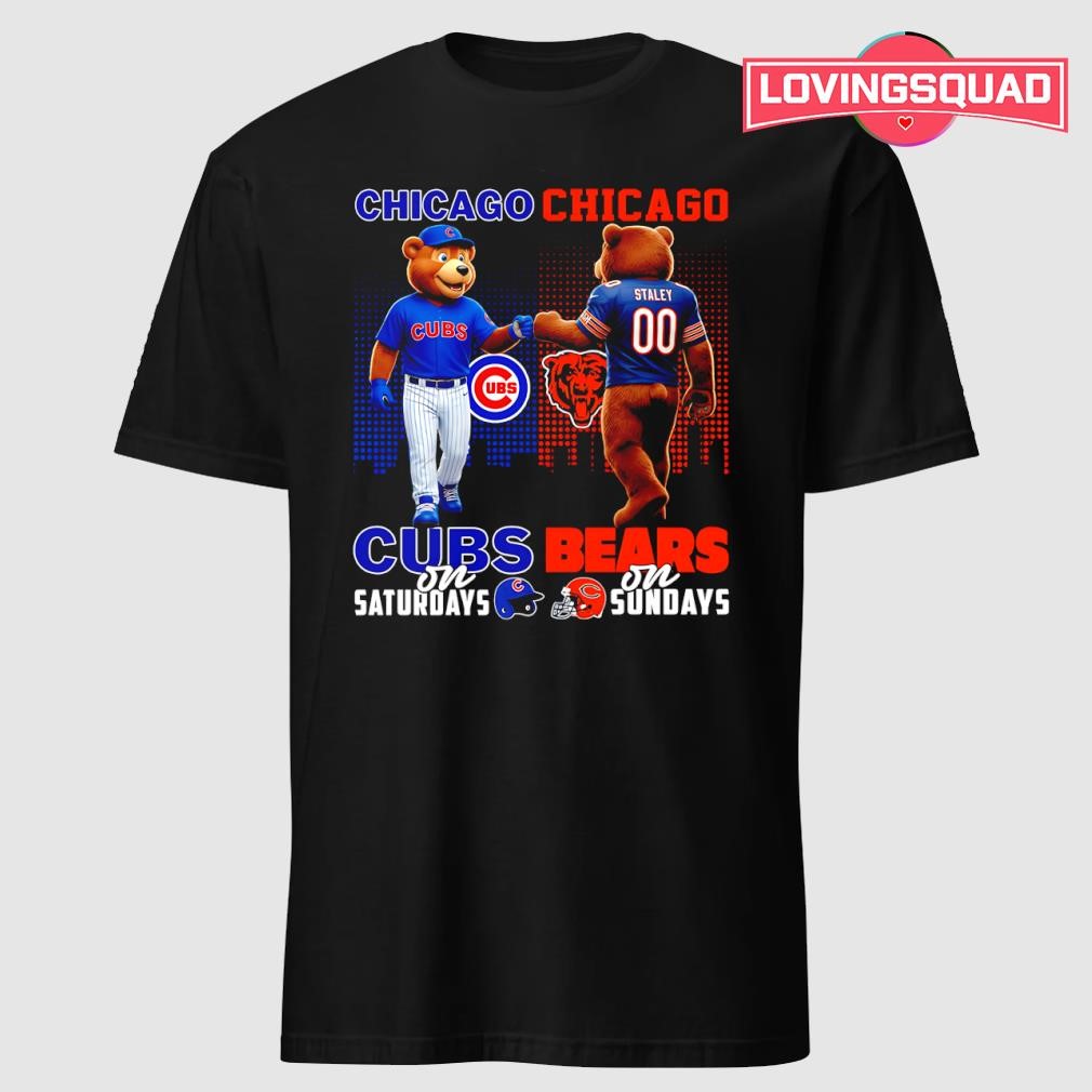 nghl26899's tweet image. Cubs Saturdays, Bears Sundays! Chicago mascots mashup—Windy City sports soul in one shirt. 🐻⚾
Get It Now: lovingsquad.com/product/chicag…
#ChicagoCubs #ChicagoBears #DaBears #CubsFans
