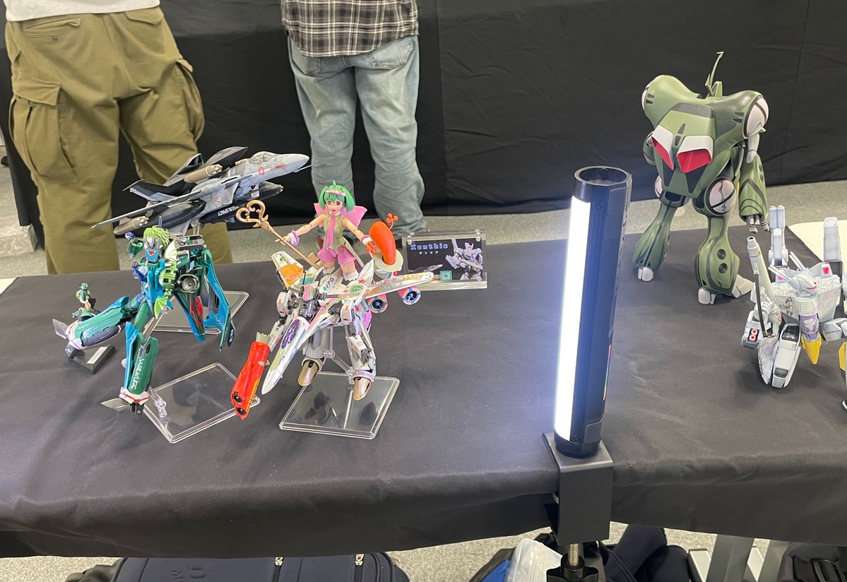 ATCホール11Fで開催の #時空系模型展示会 の設営完了！

本日はよろしくお願いしますー！