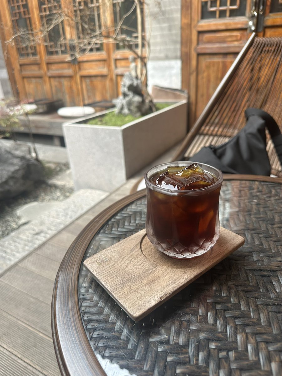ChangxiW64493's tweet image. 北京小院喝咖啡 #coffee #cdts #trans