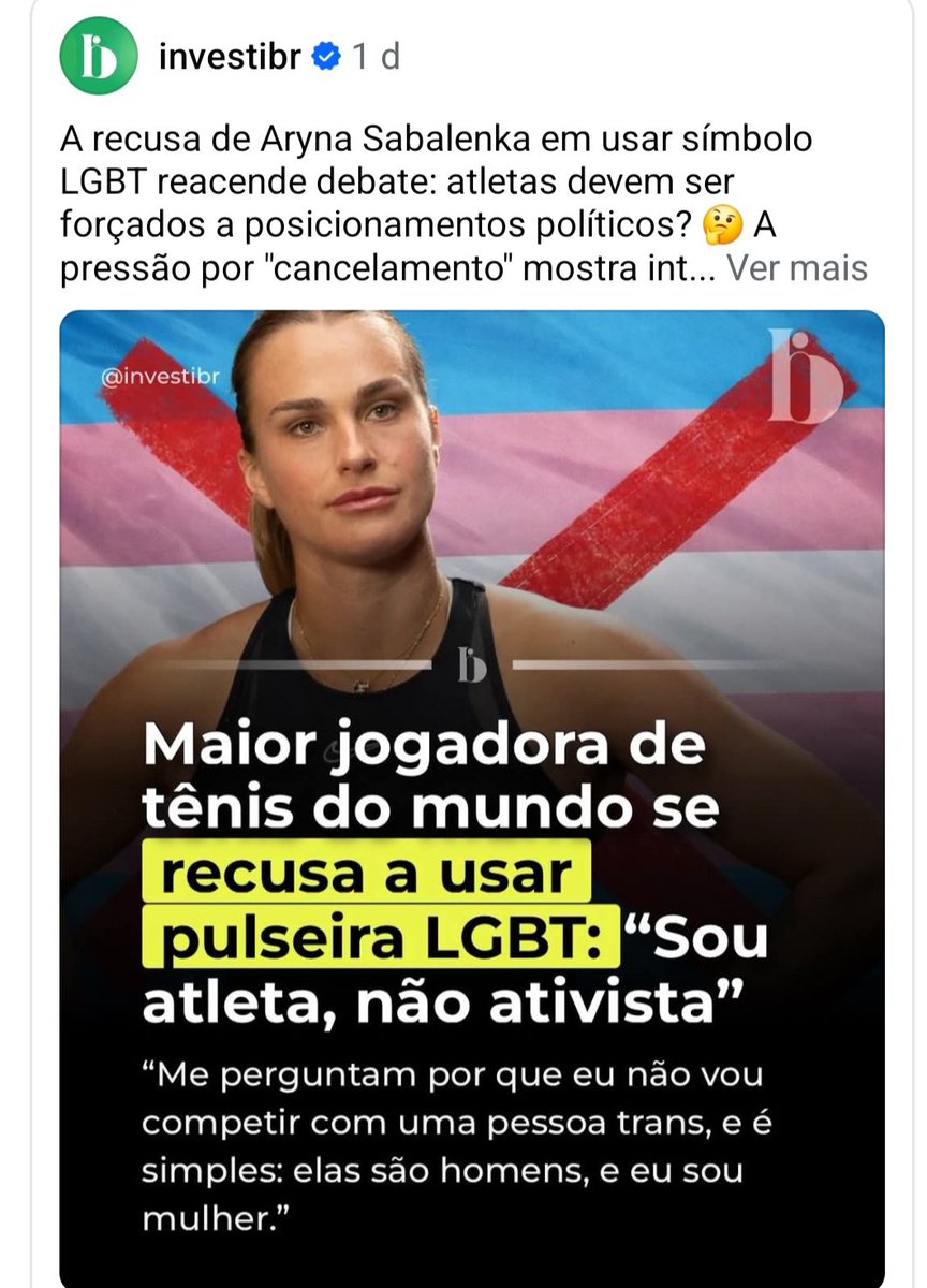 Que mais pessoas lutem pelo que é certo!