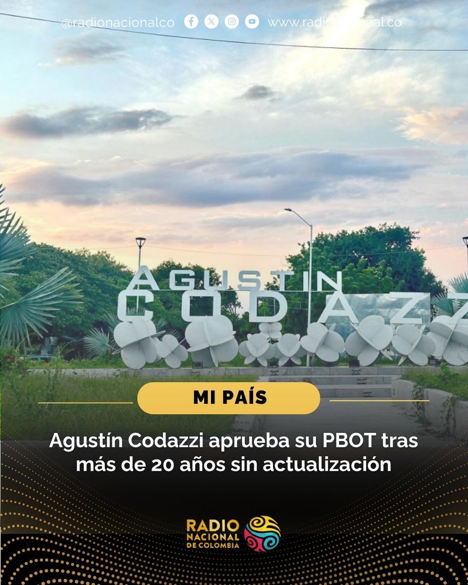 RadNalCo's tweet image. #MiPaís I Los habitantes de esta población esperan que, con la aprobación del Plan Básico de Ordenamiento Territorial (PBOT), llegue la oferta institucional a los barrios donde no se ha realizado inversión, y se atiendan problemáticas que persisten desde hace años.