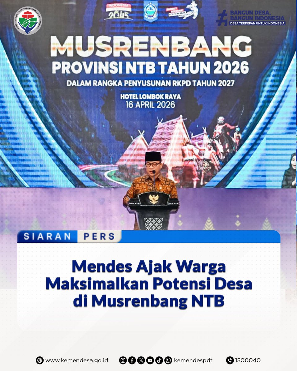 #BangunDesaBangunIndonesia tweet media