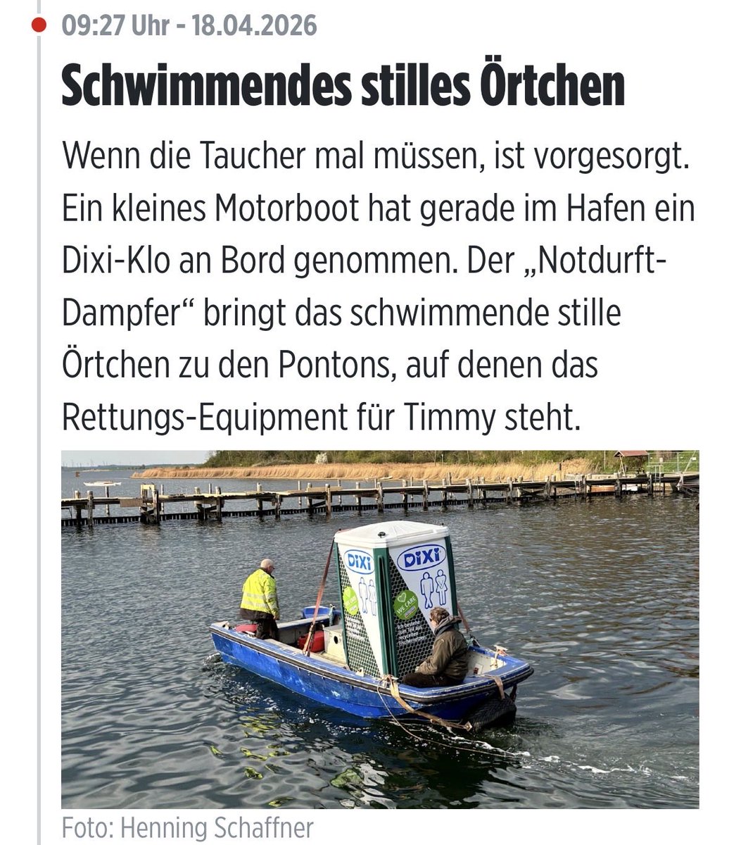 Hoffentlich wurde das Dixi-Klo vorher ordnungsgemäß genehmigt… man weiß ja nie, was sonst passiert.😮‍💨
    #Bürokratie #Prioritäten #Deutschland # Timmy