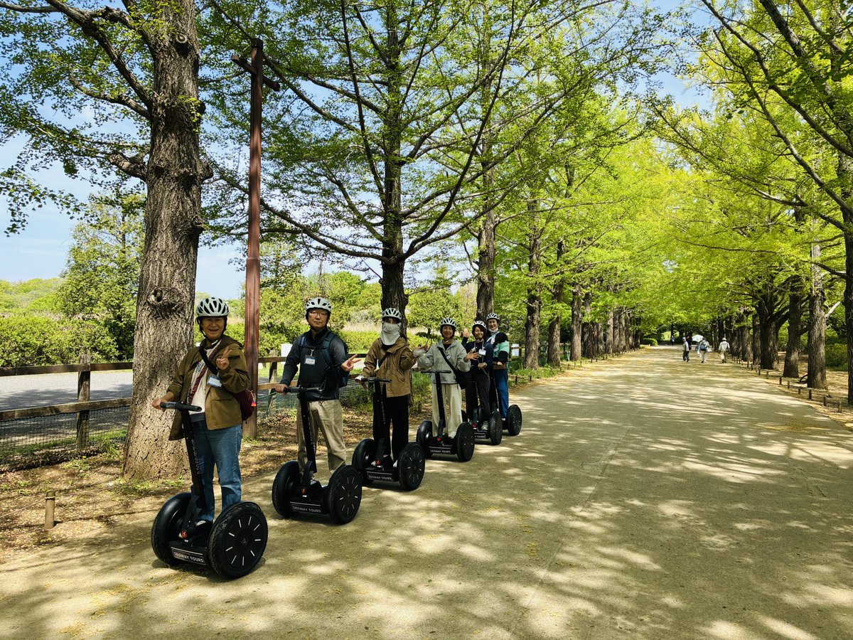 昭和記念公園セグウェイツアー【5月まで予約受付中】 tweet media