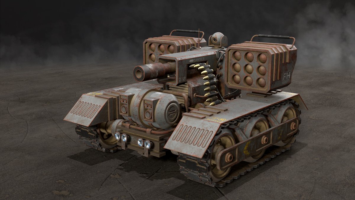 fhstut's tweet image. Unmanned Ground Vehicle Concept
More Renders  - artstation.com/artwork/AZ0b8q
♦Blender ♦Substance 3d Painter ♦Marmoset Toolbag ♦Photoshop

#3d #model #blender #fh3d #modeling #hardsurface #concept #design #military #defence #technology #robotics 
♦design reference from internet♦