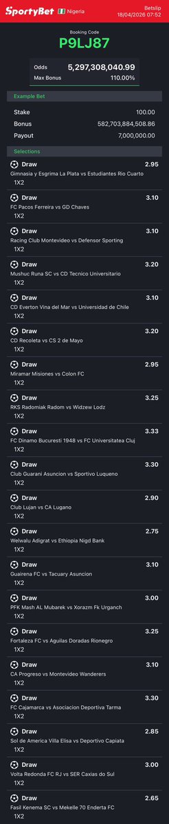 Blessyon30's tweet image. I don’t know if this is him oh! But if you fancy sha.

PHK0LR --  7/7

NUH8P2 -- 7/7

MDYPMF -- 7/7

P9LJ87 -- Combined

RS1TBS -- Spreadsheet