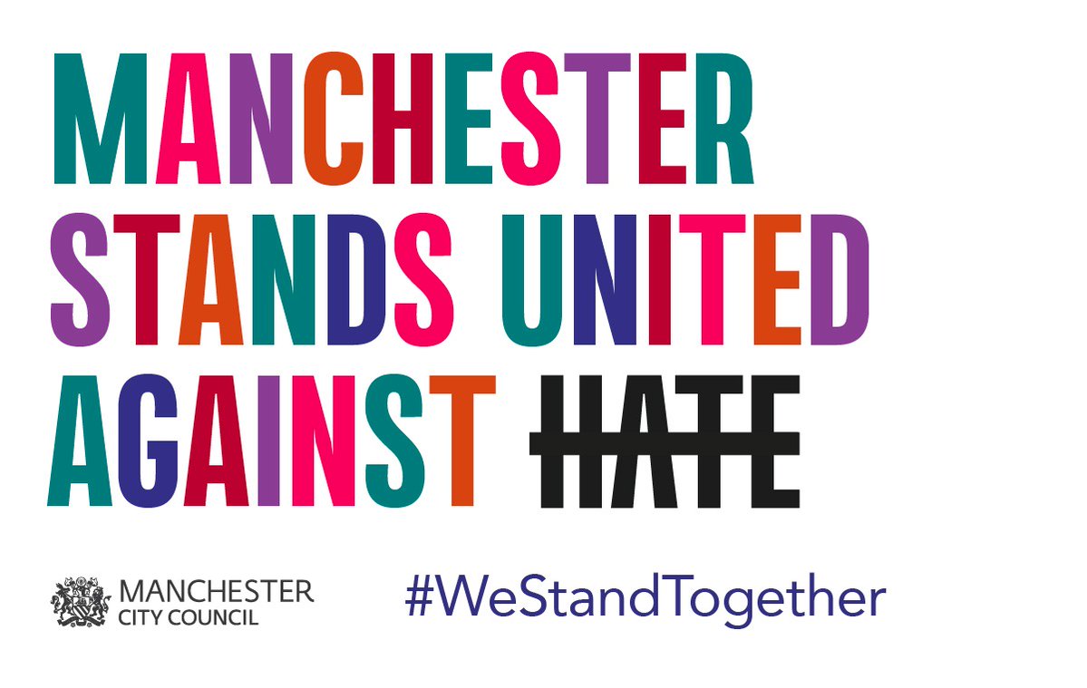 ManCityCouncil's tweet image. Hate and division will always be rejected in Manchester.

We understand that far right groups cause fear in our communities.

[1/2]