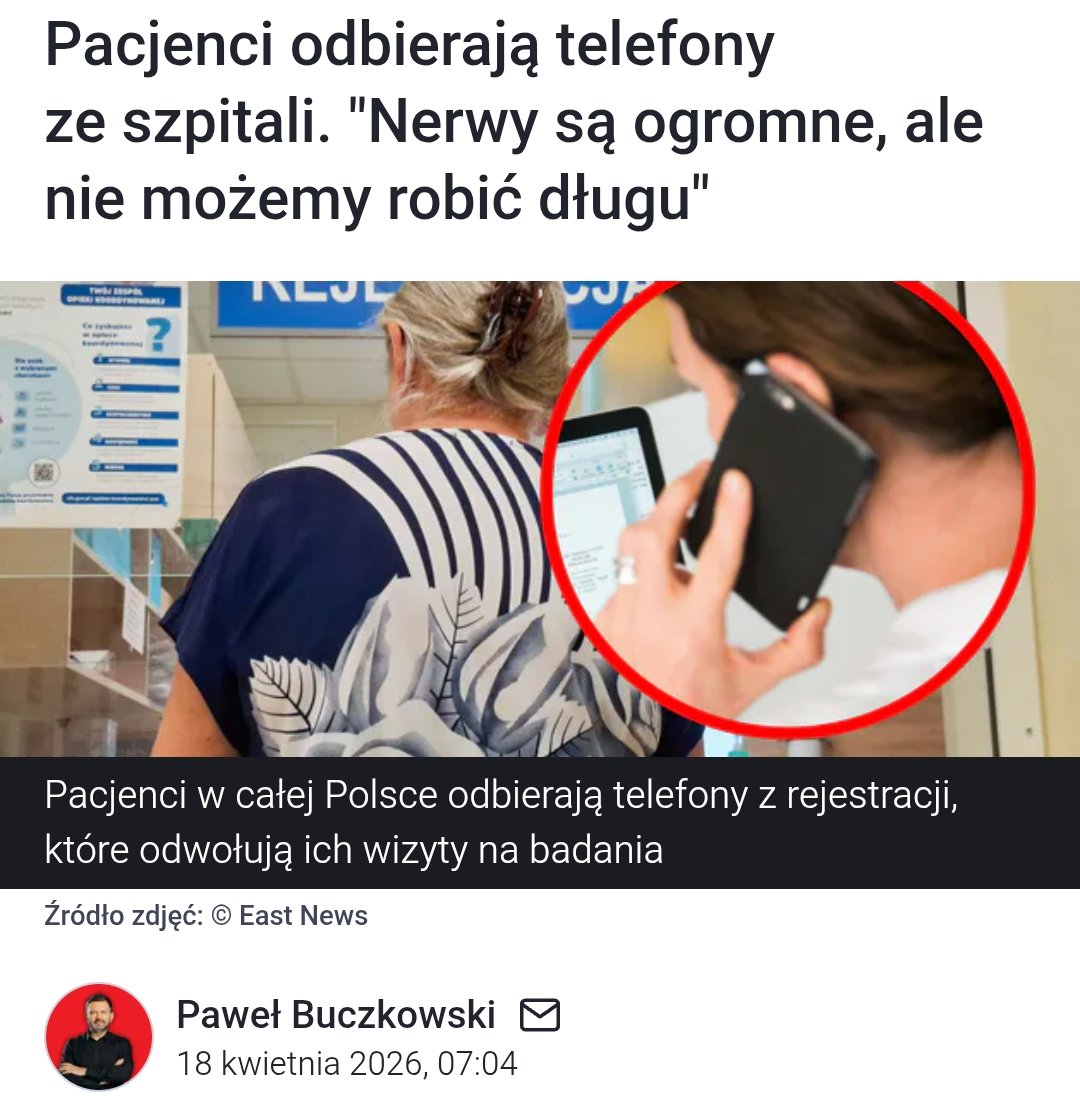 Koalicja dotrzymała słowa - lekarze dzwonią do pacjentów 🥳🥳🥳